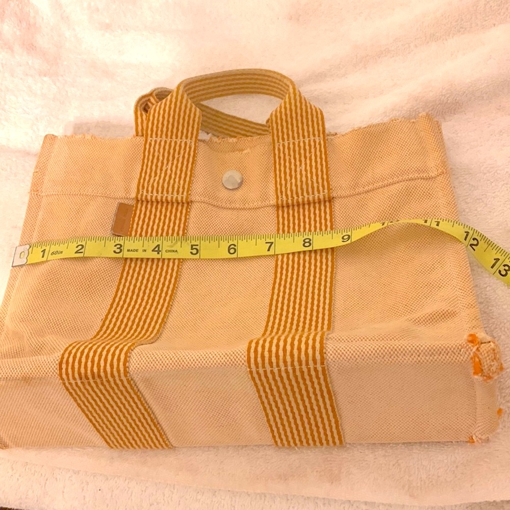 HERMÈS Mini Toile Fourre-Tout PM - Picture 7 of 8